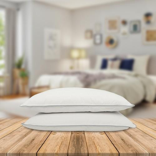 

Подушка из гусиного пуха Mix Luna 50X70 (80% Гусиное перо 20% Бисерное волокно)
