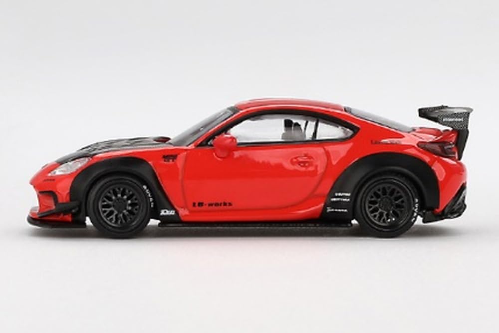MINI GT Toyota GR86 Red Finished product 1/64 LBNation (Right-hand drive) MGT00885-R