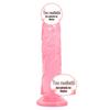 Colorful Transparent Silicone Dildo - Small Size & Soft Anal Plug for Self-Pleasure