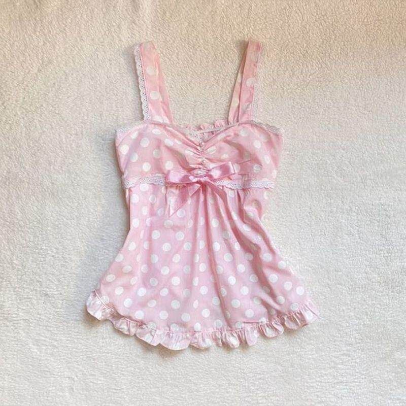 2025 Summer New Style American Sweet and Spicy Style Leopard Print Sexy Suspender Top for Women