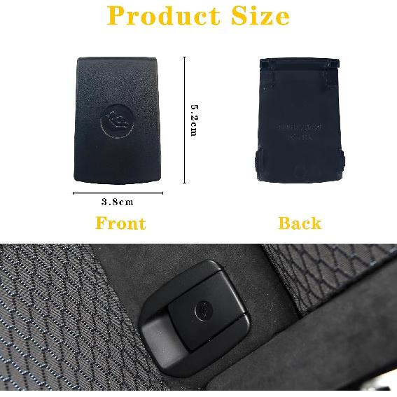 for BMW 4 Series M4 Child Seat Anchor Cover,ISOFIX Cover Rear Seat Anchor Cover Replacement for BMW 4 Series M4 420i 425i 428i 430i F32 F36 2013-2019