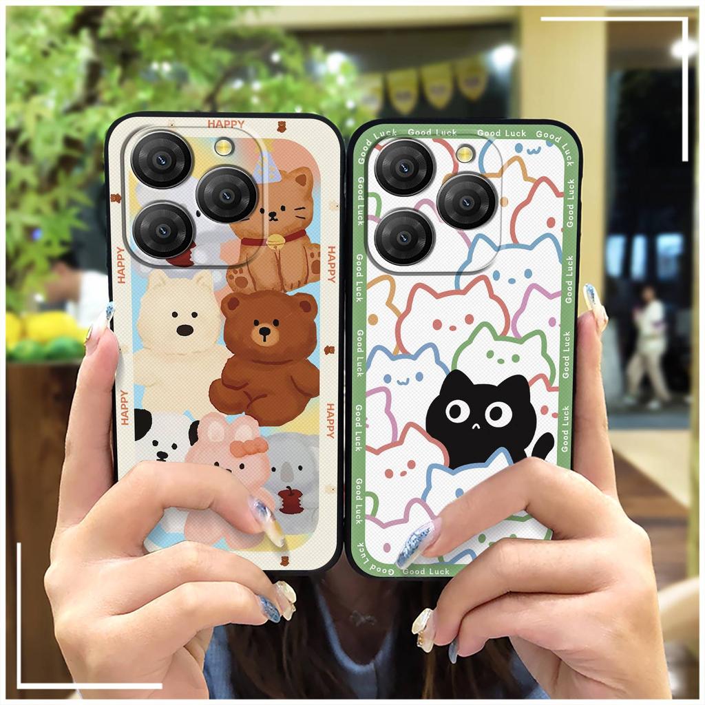 Full Wrap Silicone Phone Case For Blackview Shark9 5G Fashion Design Cartoon Dirt-resistant Anti-dust Durable Soft Case