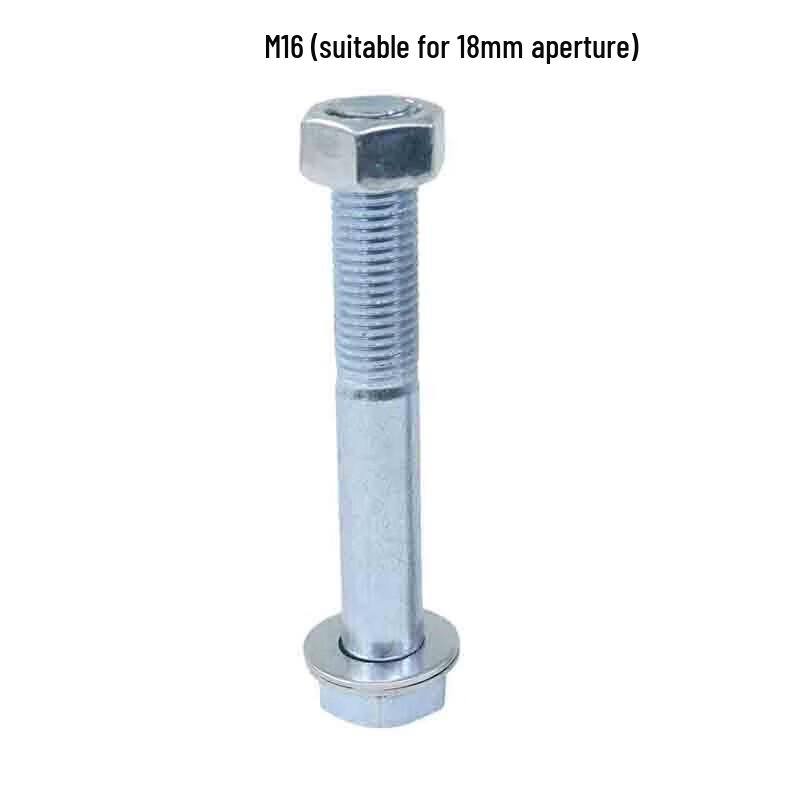 WEZHO M16 Galvanized Hex Bolt  Nut Set for Fitness Equipment