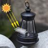 Auto On/Off Solar Lantern UV Resistant LED Lamp Garden Ornament Garden Cat Figurine  Villa Lawn
