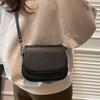 Women PU Leather Shoulder Bag Stylish Satchel Bag with Detachable & Adjustable Shoulder Strap Stylish Crossbody Saddle Bag for Commuting Dating Party
