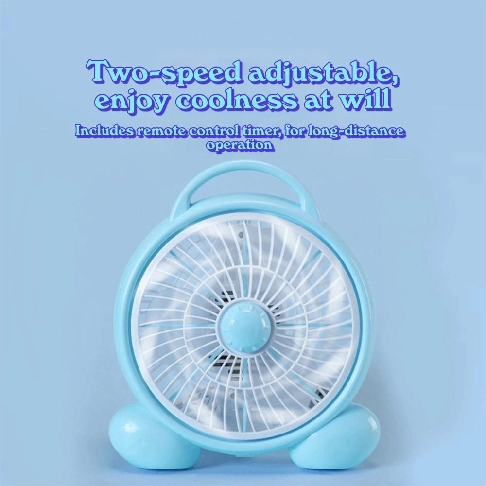 Low Noise Portable Small Table Fan Compact Design Quiet Personal Cooling Fan  Dorm