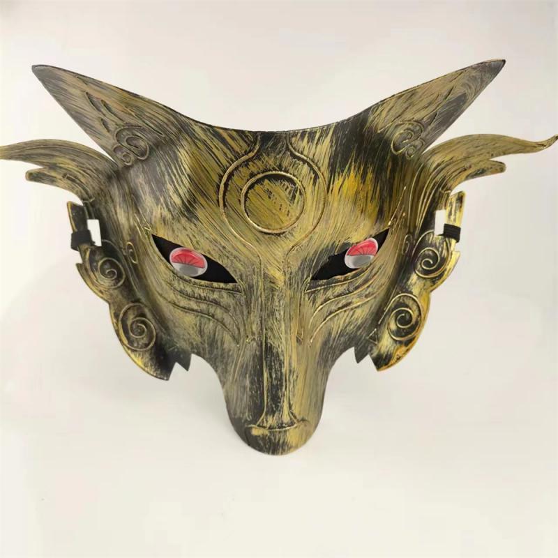 Wolf Head Mask Realistic Appearance Used For Decoration Party Masks Halloween Dress Up Safe And Durable American Animal Masks