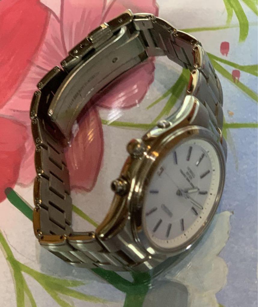 [USED] Seiko 7B42-0ANO Radio-Controlled Solar/Titanium