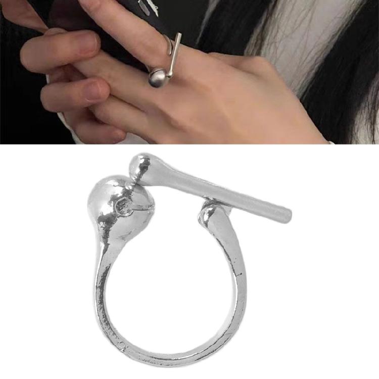 Elegant Designs Muyu Sturdy Alloy Rings Comfortable and Adjustable Portable for Home Accessory Daily Use Casual Wear