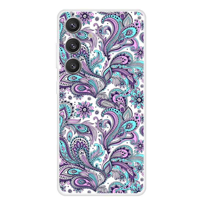 

Soft Back Cover For Samsung S23 S 24 Ultra Silicone TPU Phone Cases for Samsung Galaxy S 23 Plus S24 FE Transparent Clear Coque -Samsung S24 Ultra