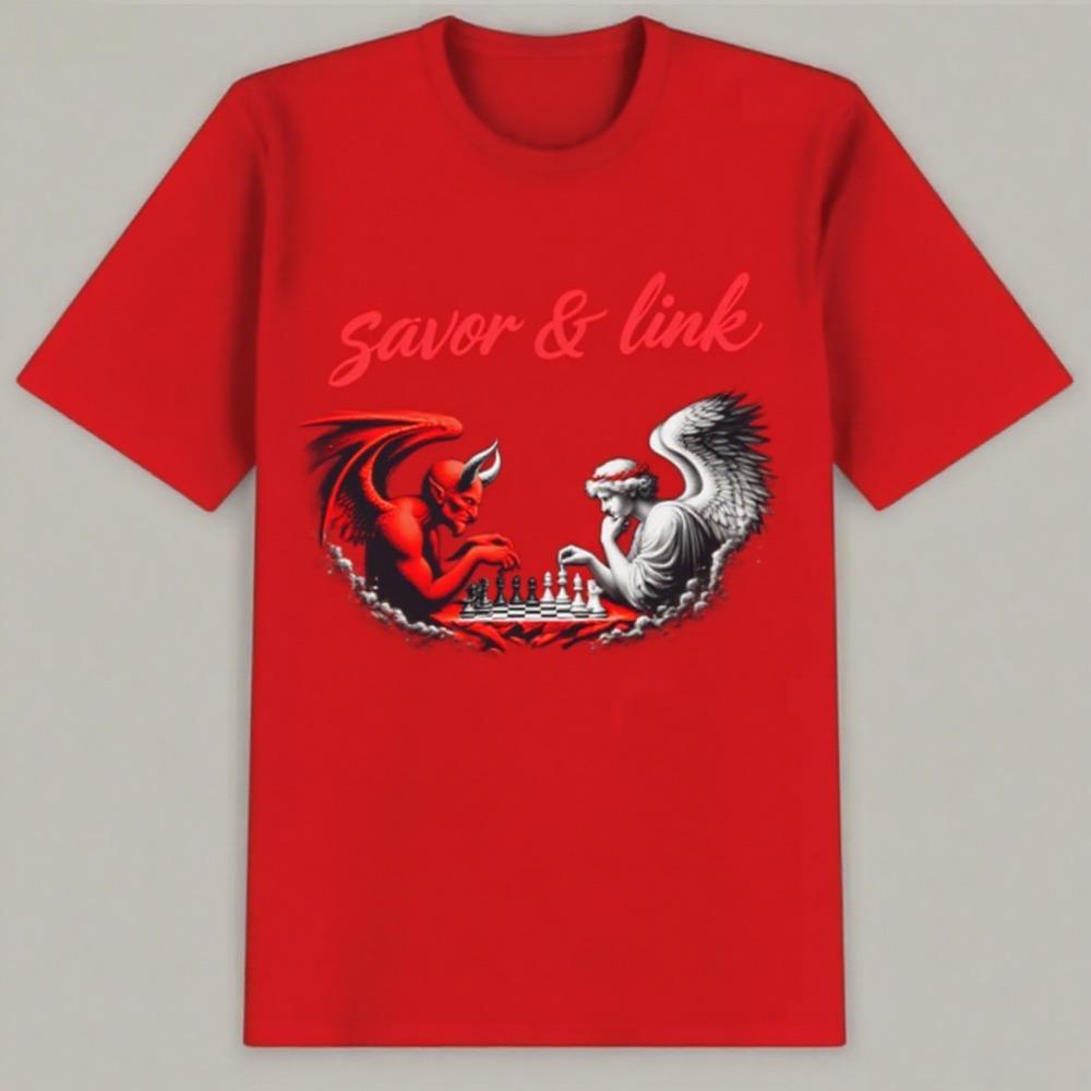 

Couples Are Fashionable High-quality Printed Street Daily Style Cotton Short-sleeved Casual and High-quality Hot Trend T-shirt S