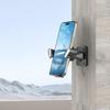 Adjustable Wall Mounted Smartphone Stand For Hands Less Viewing In Shower Or Cooking ABS Construction Space Saving Design