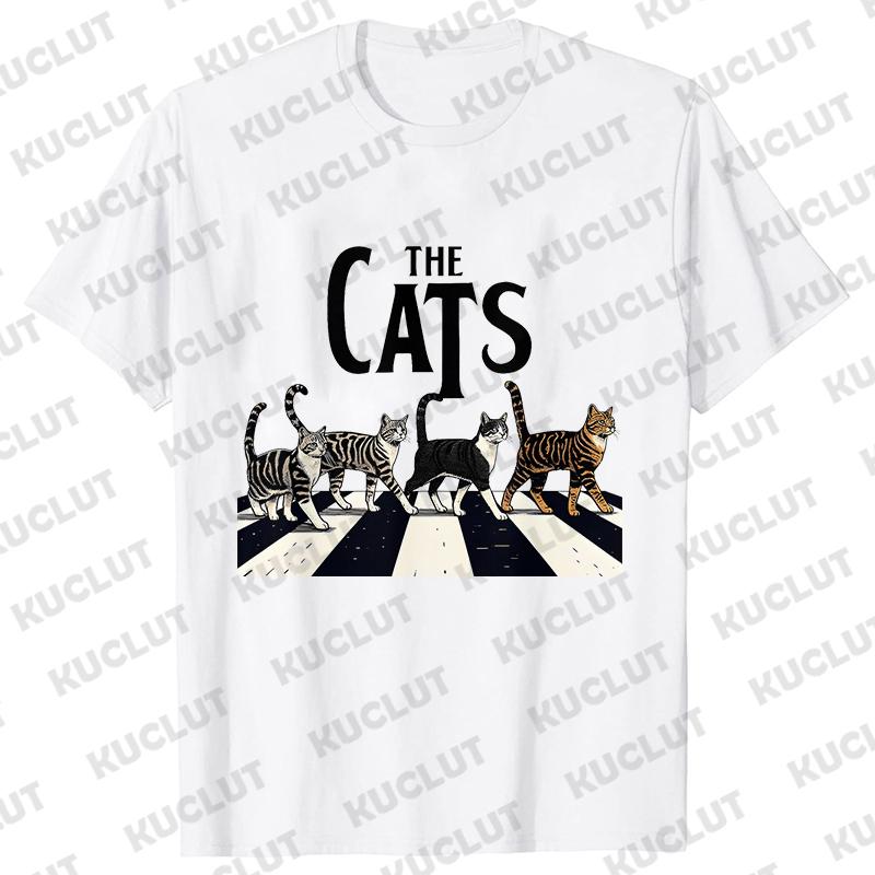 The Cat Lady Graphic T Shirts Unisex Funny for Cat Lovers T Shirt Summer Clothes Shirts Fashion Casual Short Sleeve Tees Shirts