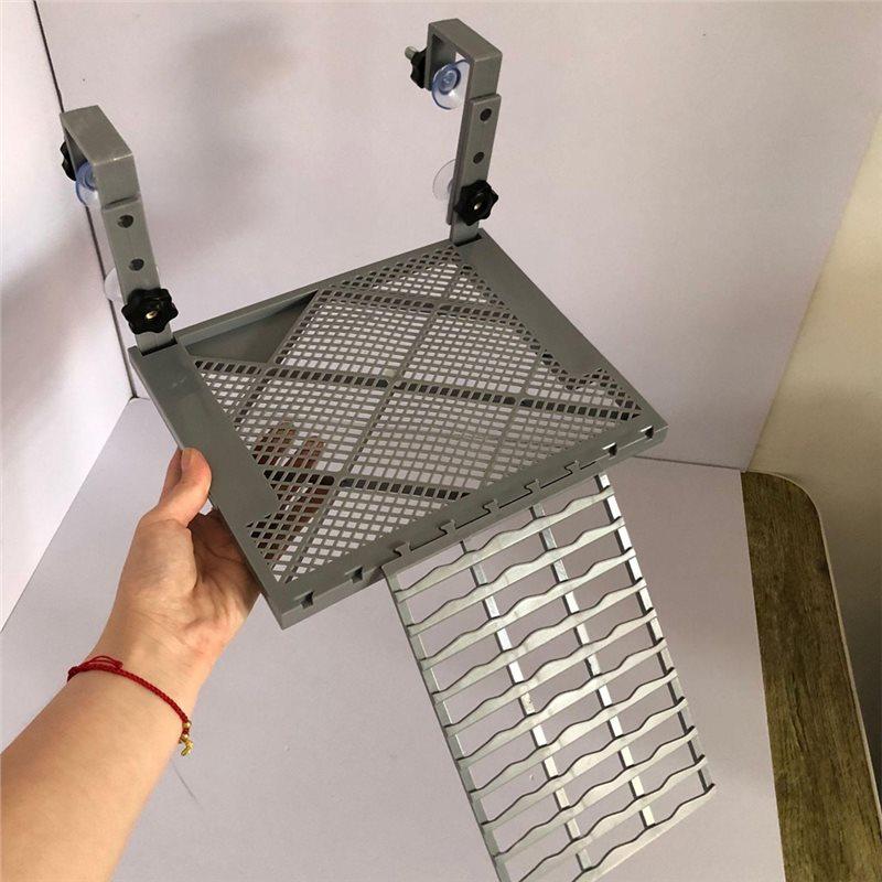 A74E-Turtle Basking Platform Non-Slip Ramp & Tray 60-120Gal Tanks