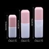 1Pcs 80/100/120Ml Empty Cosmetic Bottle Lotion/Spray Pump Plastic Square Clear White Bottle Cosmetic Container Travel Portable