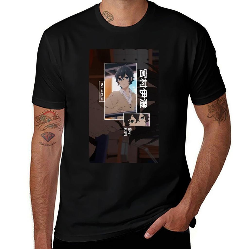 Miyamura Horimiya Tshirt Casual Soft Cotton Short Sleeve Tee