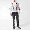 adidas Originals Trefoil Logo Padded Bomber Jacket Men Jackets White BR7149