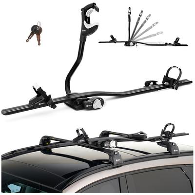 Dachgepäckträger Fahrradträger Turtle Pros Schwarz Für Fahrrad Schloss