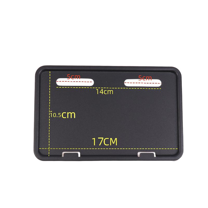1 Piece Universal Electric Vehicle Iron License Plate Holder Frame Protective Cover For Motorcycle Bike Mounting