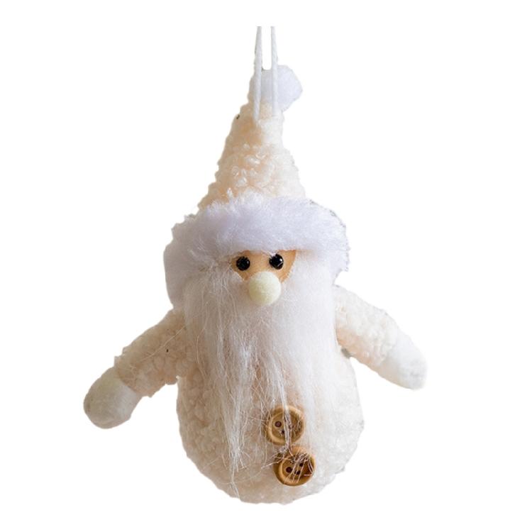 

Unique Christmas Tree Hanging Decors Holiday Christmas Tree Pendant Ornament Santa and Snowman Hnagings Decorations 1 білий