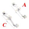 2/1pcs Hydraulic Randomly Stop Hinges Kitchen Cabinet Door Adjustable Polish Hinge Furniture Lift Up Flap Stay Support Hardware