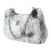 Guuka Plush Shoulder Bag Women's Gray R2271