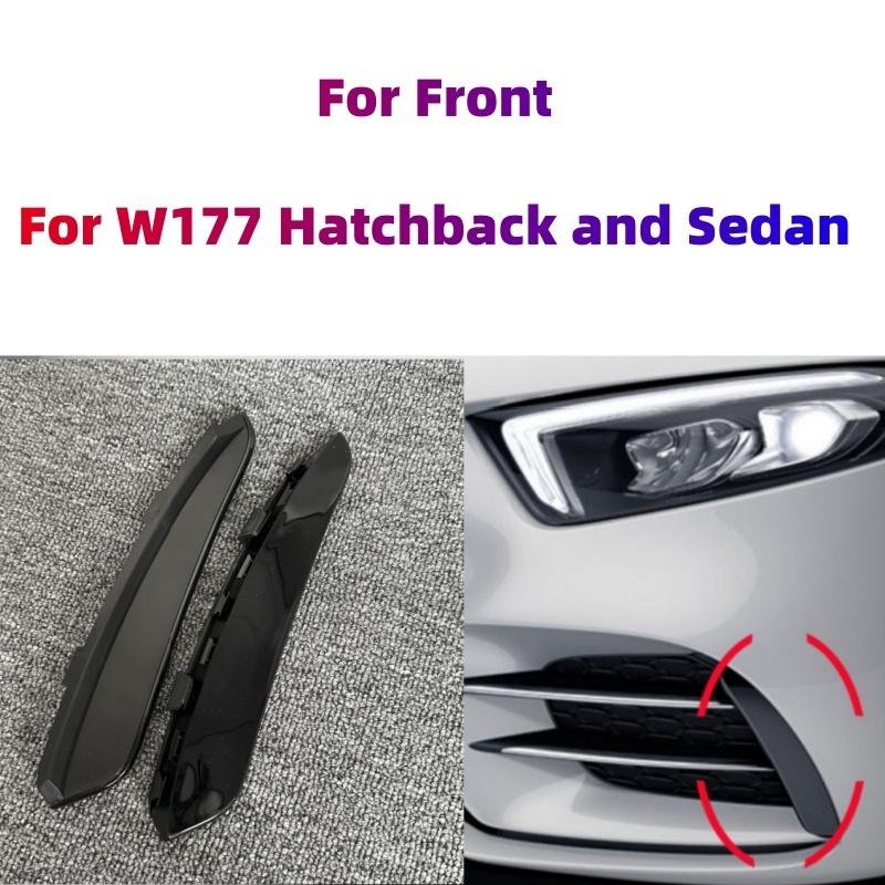 

Для Mercedes Benz A Class W177 AMG A180 A200 A250 A35 2019-2025 Боковые элероны переднего бампера