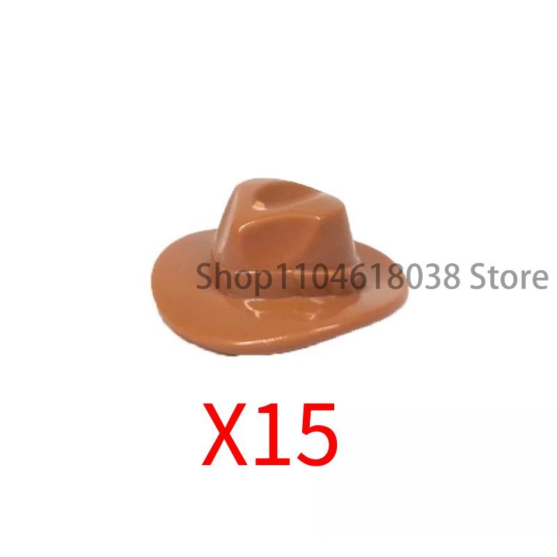 MOC Medieval Soldier Building Blocks King Beard Military Helmet Scarf Goggles Belt Cowboy Hat Duck Cap Mini Toys Bricks Gifts