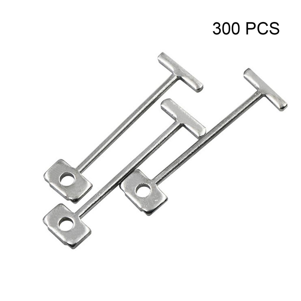 300Pcs 1/16" Replacement Steel Needles for Flooring Wall Tile Leveling System Construction Tools for Builing Walls Floor