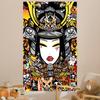 Japan Anime TTokidokiS Printed Large Wall Tapestry Hanging Tarot Hippie Wall Rugs Dorm Home Decor