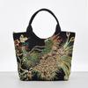 Ethnic Style Sequined Embroidered Handbag Tote Bag Retro Canvas Embroidered Tote Bag