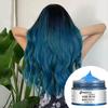 100ML Cremă de vopsea de păr de unică folosință Plante naturale colorate Lavabil în siguranță Bărbați Femei Unisex Ceară temporară pentru colorarea părului Coafura instantanee Gel de argilă color