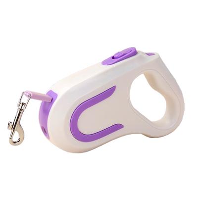 3m Extendable Automatic Dog Leash Telescopic Adjustable Retractable Dog Leash Plastic Safety Lock Pet Walking Lead