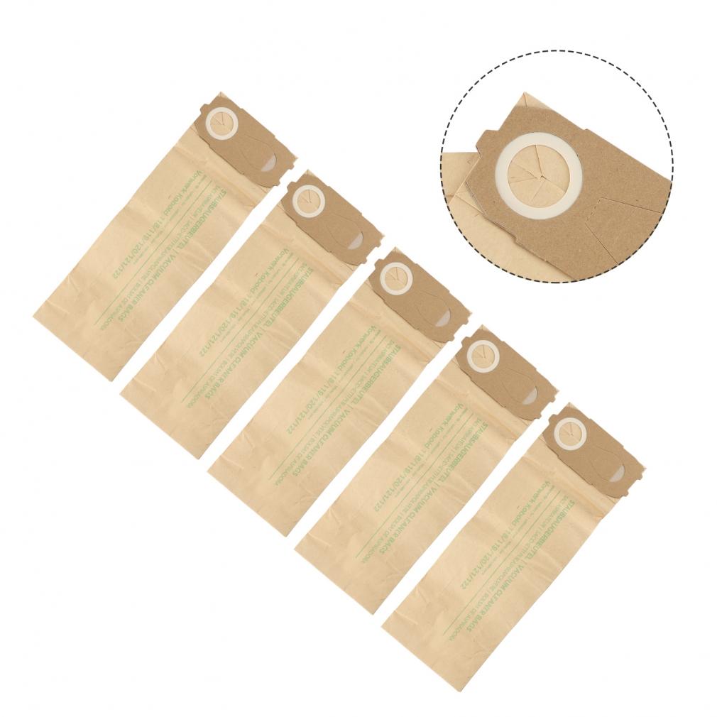 Replacement Dust Bags for VK 118 122 Vacuum Cleaner Pack of 5