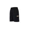 Nike Logo Print Lace-Up Casual Shorts Women Bottoms Black FN0652-010