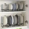 Vertical Plate Cutlery Organizer Large/Small Cabinet Tray Rack  for Dinner Utensils