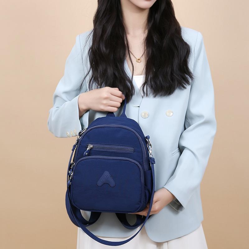 Damen Wasserabweisender Rucksack Nylon Multifunktionale Umhängetasche