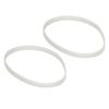 2Pcs Lathe Belt Transparent Polyurethane Transmission Accessory Replacement Part for 8x14 Mini Lathe 1.5Mx94 Teeth