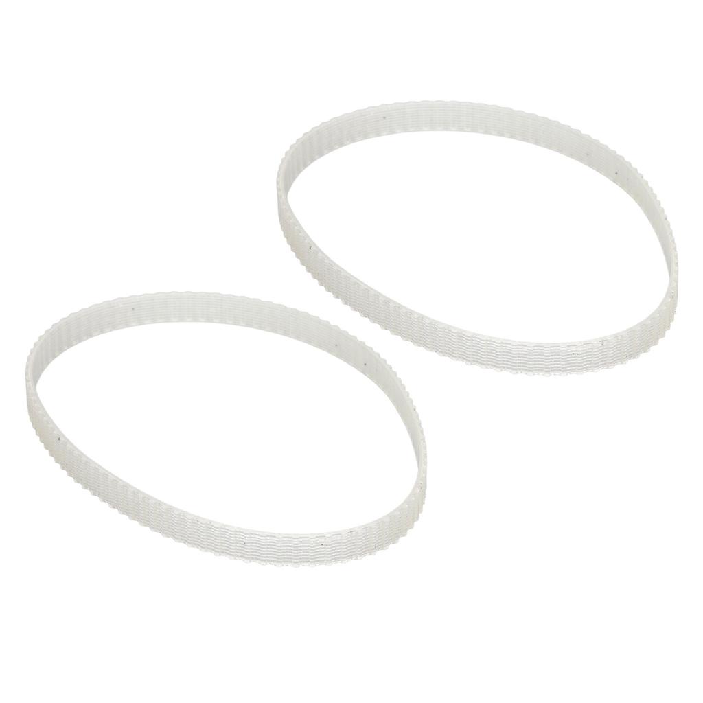 2Pcs Lathe Belt Transparent Polyurethane Transmission Accessory Replacement Part for 8x14 Mini Lathe 1.5Mx94 Teeth