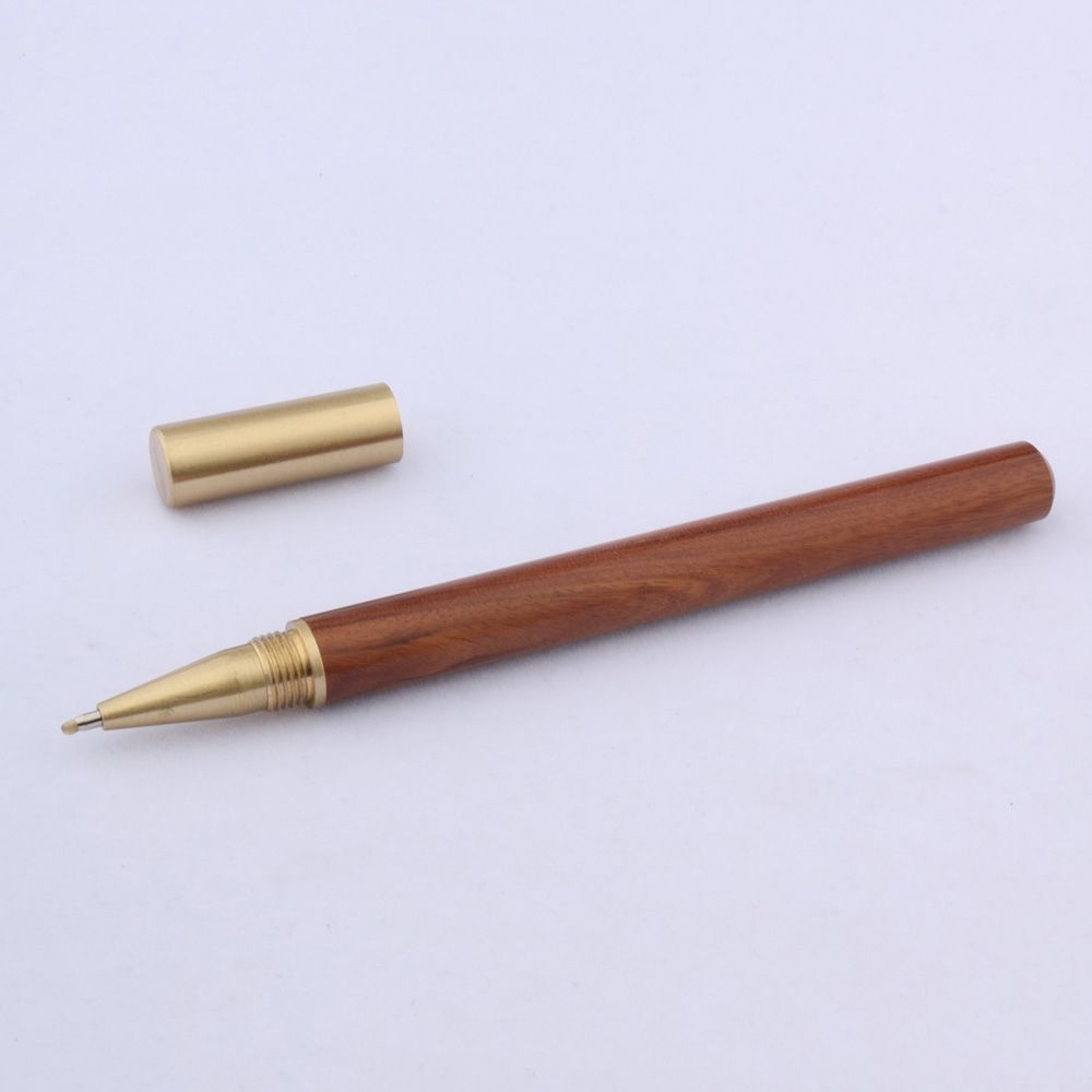 Writing Tools Stationery Ballpoint Wood Rollerball Pen Brass Pen Metal Gel Pen Roller Ball Pen
