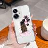 For OPPO Realme C55 C53 Phone Case Creative Soft TPU Silicone Clear Anti Drop Back Cover For Realme C 55 53 RealmeC55 Funda Capa