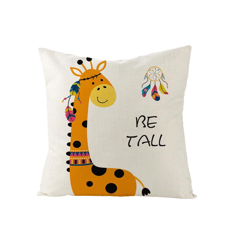 Polyester Pillow Cover Nordic Home Living Room Decoration Pillow Office Car Cushion Cover