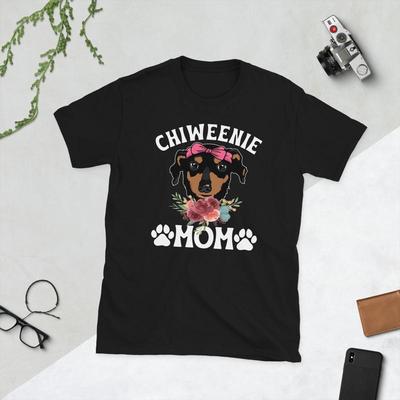 Proud Chiweenie Mom Owner T Shirt