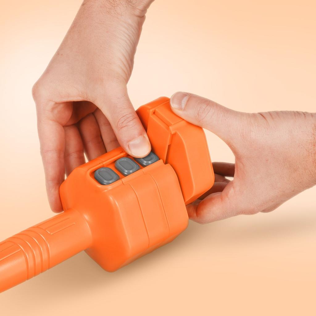 Adjustable Dumbbells HL03 Orange 2 X 2.5 KG HMS