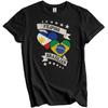Filipino Brazilian Heart Flags Philippines Brazil T-Shirt