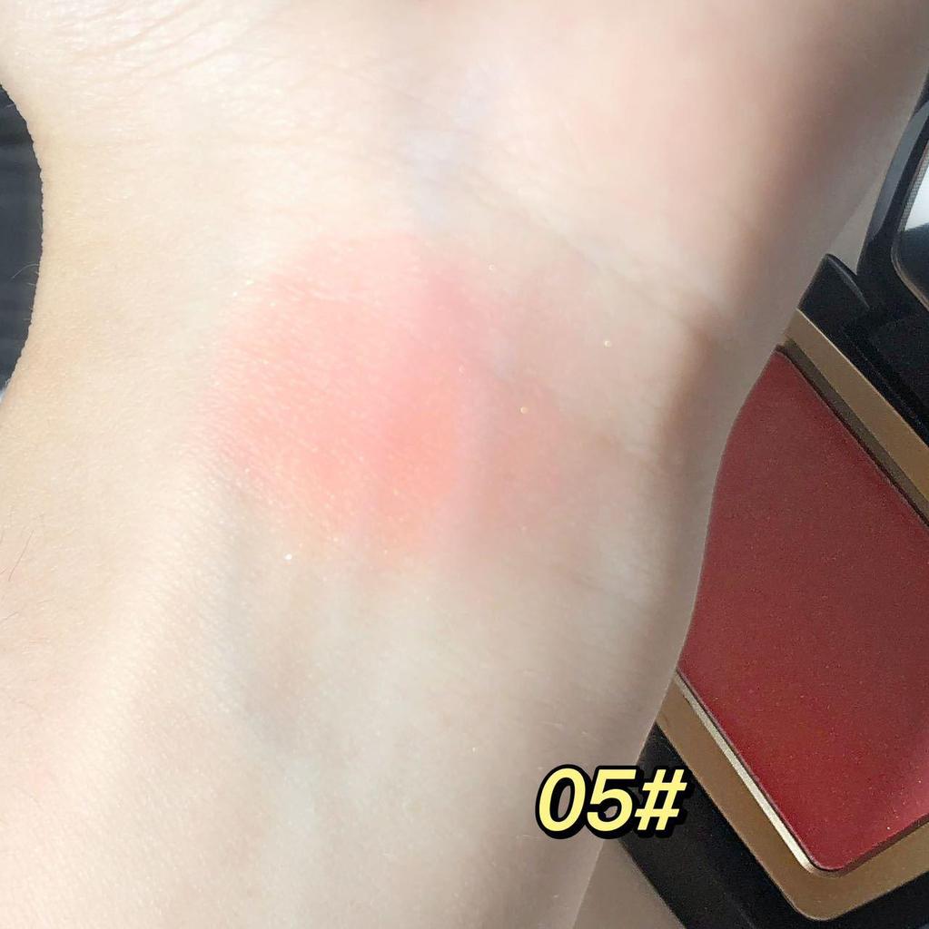 Dodo Toot Blush Palette: Creamy Almond, Peach, Matte Highlighter, Student Style Natural Contouring