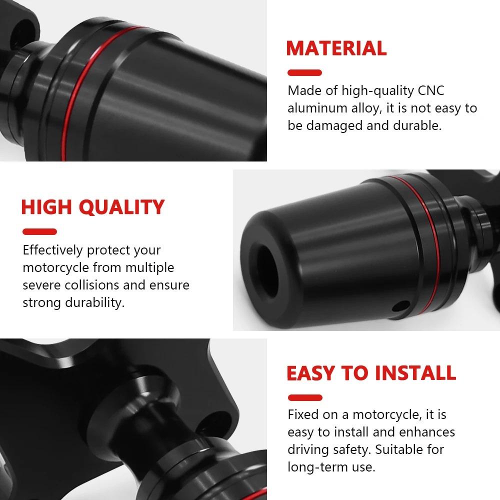 Anti-Fall Ball For Ducati Panigale V4 2025 PANIGALE V4S 2025-2026 Motorcycle Frame Anti Slip Device Block Crash Pad Slider Guard