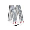 Aluminum Alloy Telescopic Slope Climbing Ladder for Motorcycle and Wheelchair Transport.