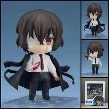 Nendoroid Bungo Stray Dogs Anime Figure Dazai Osamu Nakajima Atsushi Chuuya Nakahara Movable Model Doll Ornament Gift