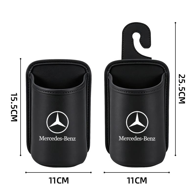 CRY1 For Mercedes Benz W166 W206 W177 W176 W211 W212 Car Door Water Cup Holder Back Seat Drink Rack Leather Storage Box SBD-45456